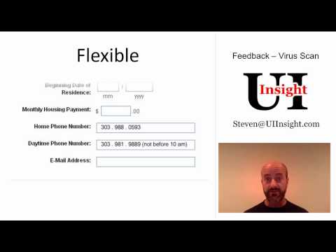Phone Number: One field, two fields, three fields, four?