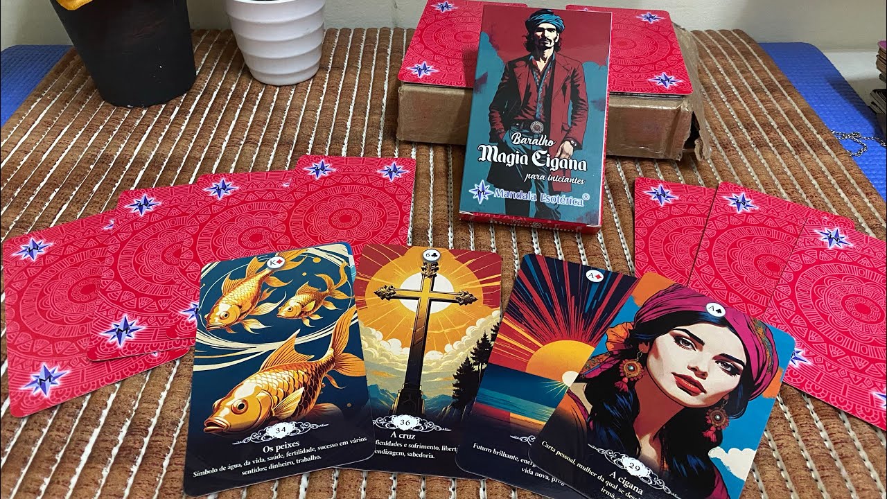 Unboxing - Baralho Magia Cigana