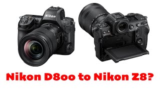 Nikon D800 or Nikon Z8? Options!