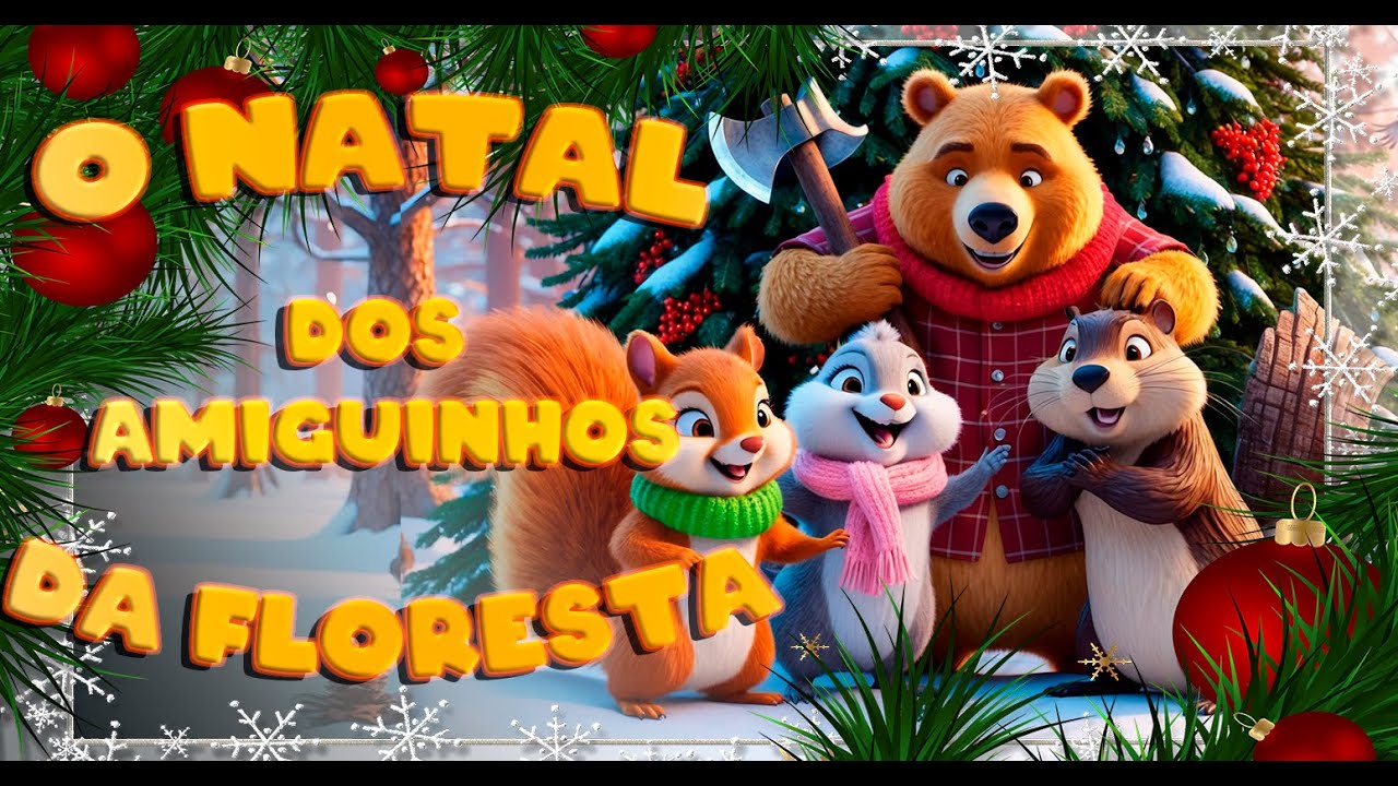 O Natal dos Amiguinhos da Floresta