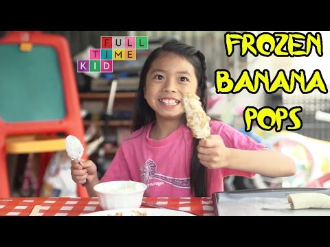 Frozen Banana Pops | Full-Time Kid | PBS Parents
