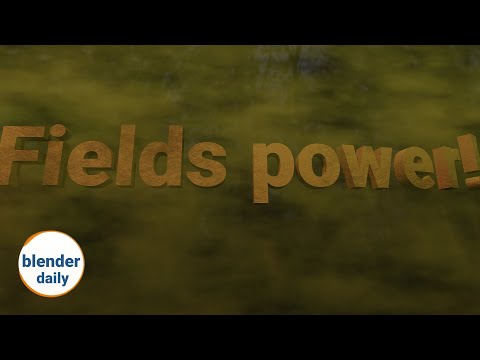 Letters: sequential rotation | blender geonodes fields daily, tip 20