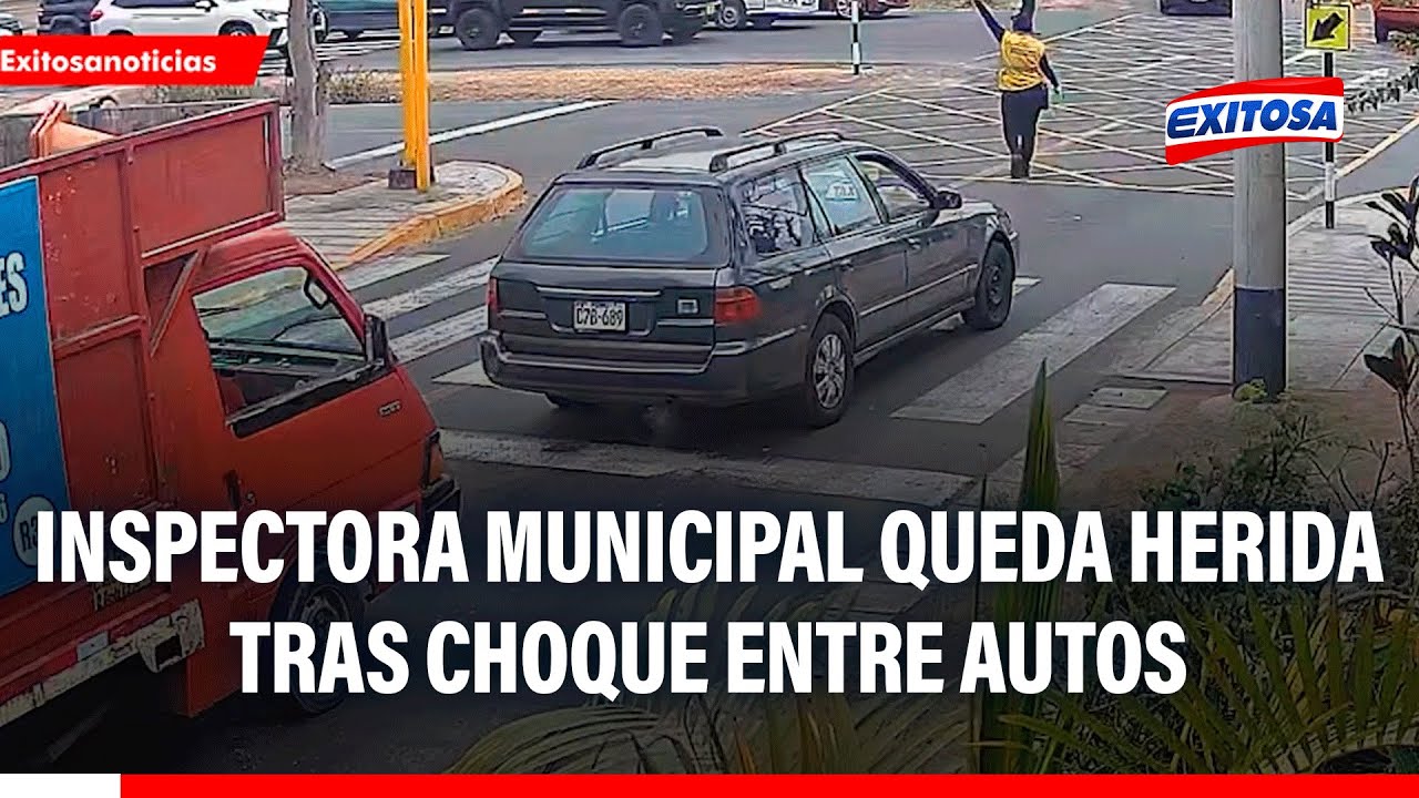 🔴🔵 Inspectora municipal fue atropellada cuando ordenaba el tránsito en Vía Expresa Sur en Surco