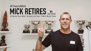 Tricampeão Mick Fanning Anuncia Aposentadoria