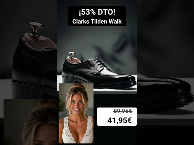 Vídeo relacionado con Clarks Whiddon Plain, Zapatos Oxford para Hombre Dark Tan Leather, 44 EU