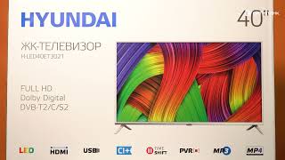 Hyundai h led40et3021
