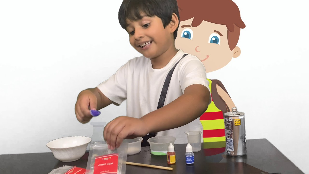 Science Time with Parikshet - How to mak eFIZZZZ