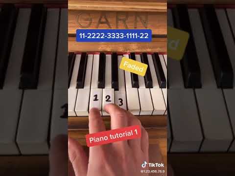 FADED PIANO TIKTOK (TUTORIAL NO MIO) MIRAD DESCRIPCION