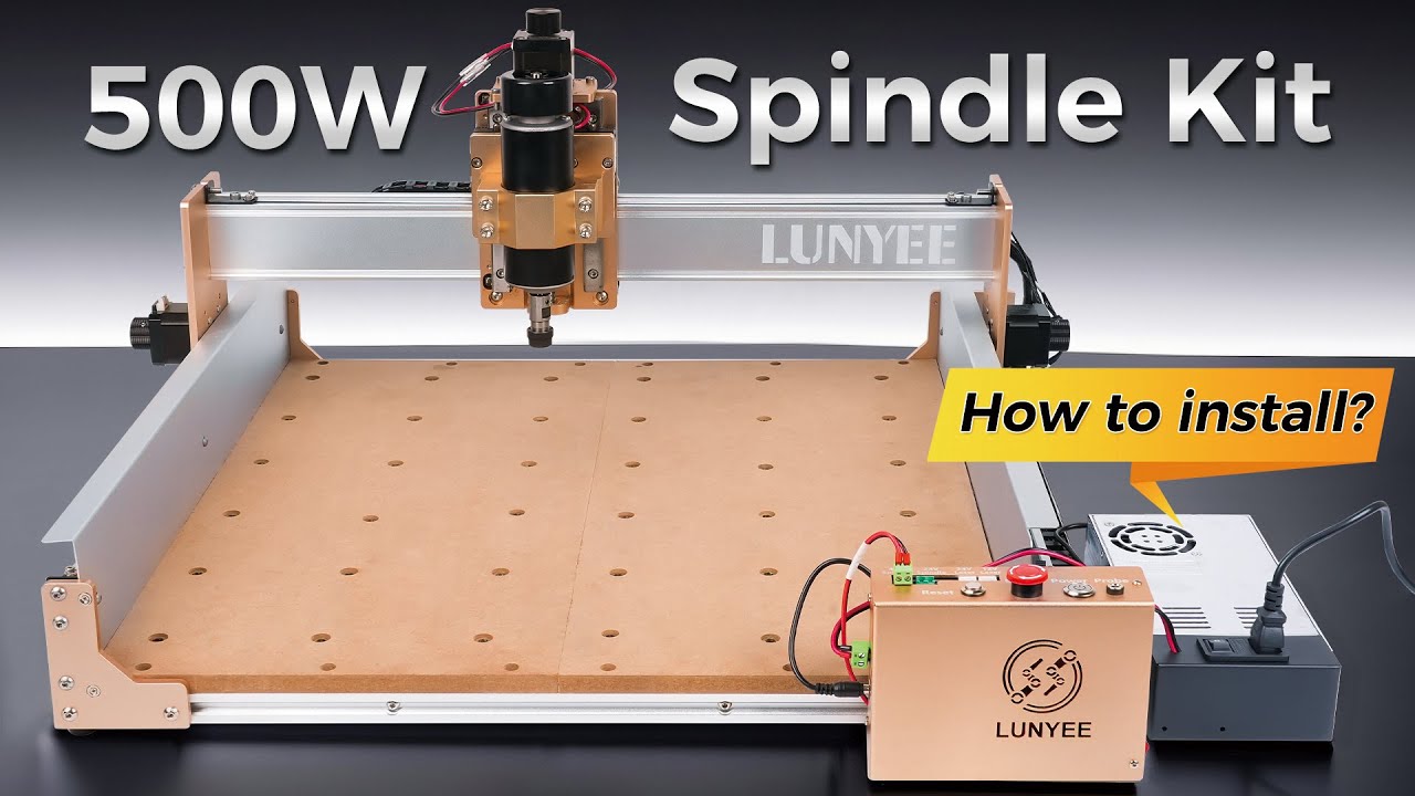 4040 PRO CNC Video 5