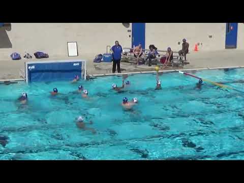 Harlan Hawks Boys Water Polo (white caps) vs John Jay 26 March 2022