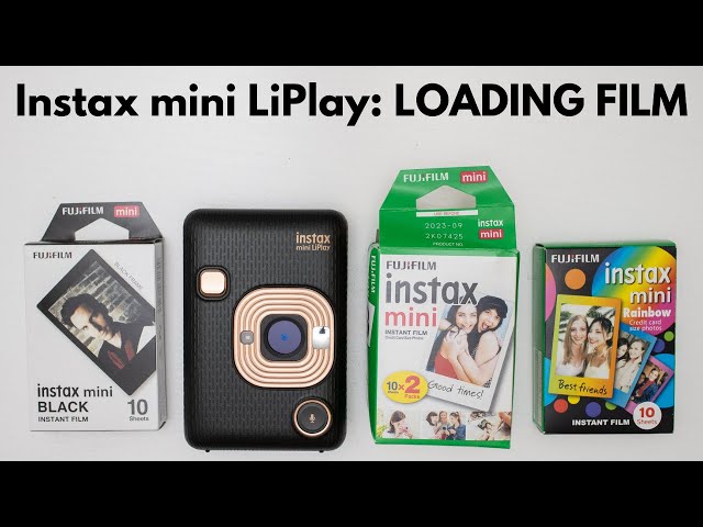 Vídeo relacionado con co2CREA Duro Viajar Fundas Caso Cubierta Estuche para Fujifilm instax Mini LiPlay/LiPlay 2(Negro)