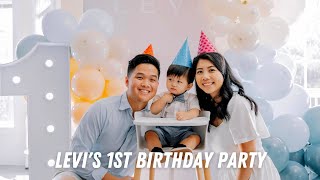 LEVI'S 1ST BIRTHDAY PARTY!! (BIRTHDAY BOY Q&A)