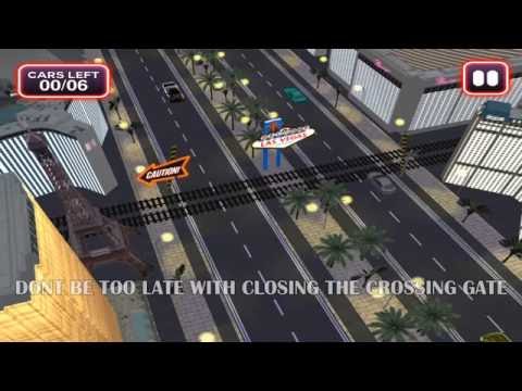 Vegas Railroad Car Traffic 3D Video