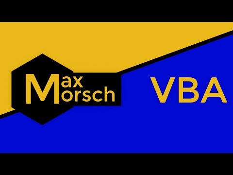 comment installer vba sur excel