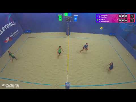 12:50 O. Fedorenko / R. Prytuliak - V. Kelbas / Y. Yevdokymov 09.11.2022 | Winners Beach Volleyball