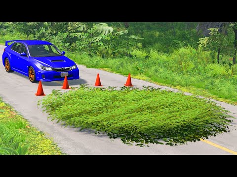 Cars vs Pit Trap - BeamNG.drive