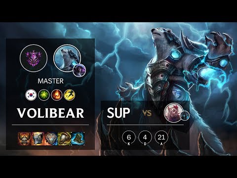 Volibear Support vs Rakan - KR Master Patch 10.6