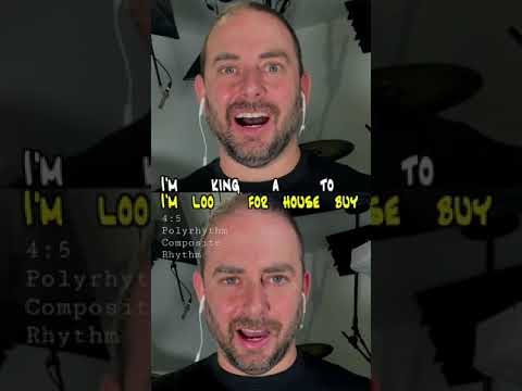 4:5 Polyrhythm Spoken As A Composite Rhythm!