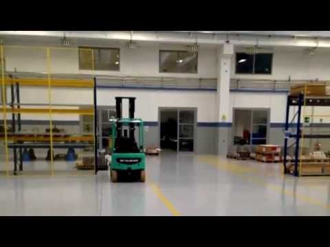 Pavimentazione in calcestruzzo rivestita con resina epossidica