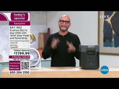 HSN | EcoFlow Power Station 08.20.2023 - 12 AM