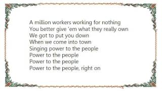 Collage - Power to the People Lyrics