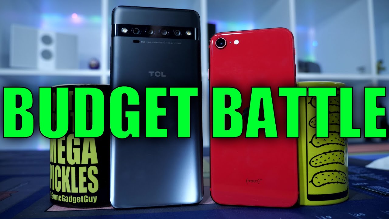 iPhone SE vs TCL 10 Pro! Budget Battle!