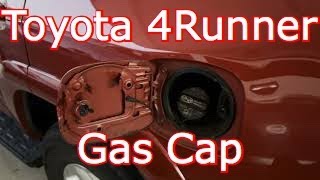 2021 Toyota 4Runner - How to Open Gas Cap Fuel Door