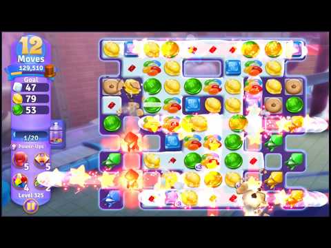 Wonka's World of Candy Level 325 - NO BOOSTERS + FULL STORY 🍫 | SKILLGAMING ✔️
