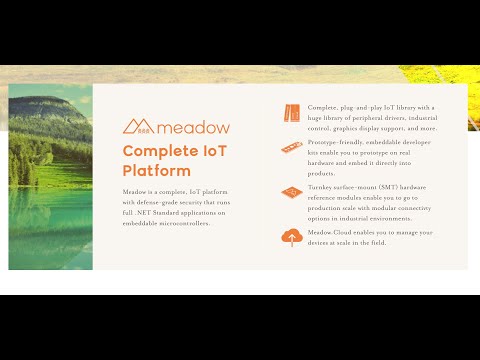 OSS Spotlight - Embedded IoT Prototyping with Meadow