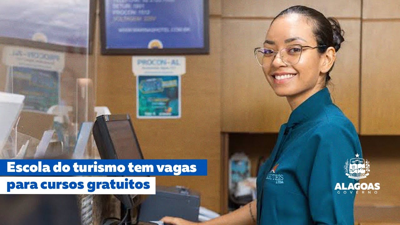 Escola do turismo tem vagas para cursos gratuitos.