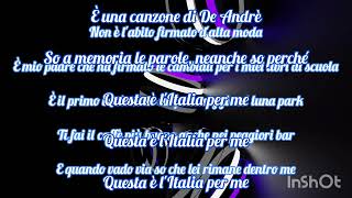 J - AX &amp; Fedez - L&#39;Italia Per Me (Feat. Sergio Sylvestre) (Testo)