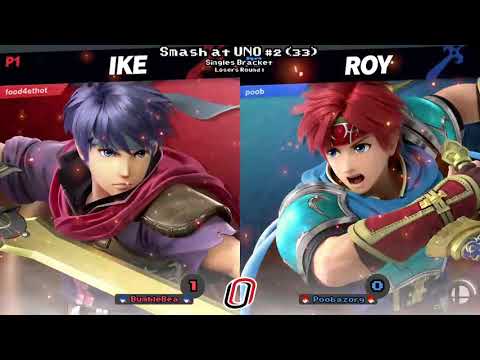 BumbleBea (Ike) vs Poobazorg (Roy) @ Smash at UNO #2