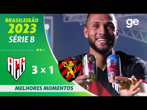 Gols e lances de Atlético-GO x Sport