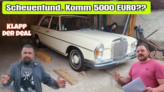 Scheuenfund W108 1965 .Komm 5000 Euro. Tui ein Ml gekauft. Nordic Motor Show