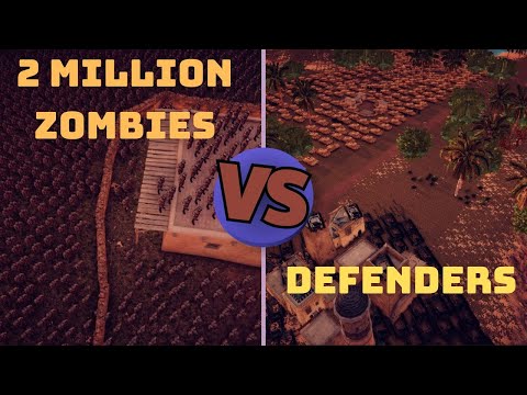 1000 Tanks & 10,000 Soldiers vs. 2 Million Zombies 🧟‍♂️⚔️ | Epic Troy Defense | UEBS2 Battle!