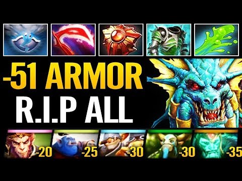 Slardar WTF 54 Armor Reduction TOO IMBA One Punch Man Dota 2 by AdmiralBulldog