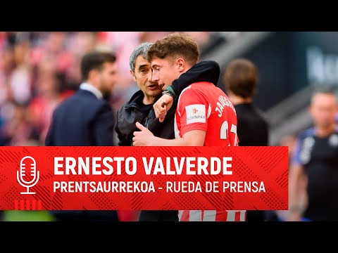 Imagen de portada del video 🎙 Ernesto Valverde | post Athletic Club 7-1 Real Valladolid | J25 LaLiga EA Sports