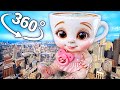 Ballerina Cappuccina Evolution In 360 Video VR 8K Ballerina Capuchina Meme