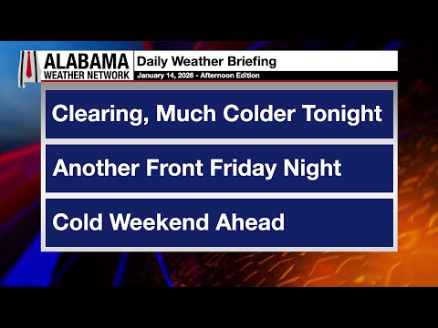 James Spann's Afternoon Briefing - Wednesday 1.14.26