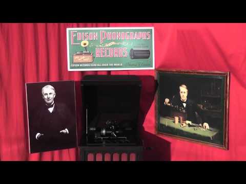 Edison blue amberol cylinder 4962 - Dancing On The House Top by Fred Van Epps