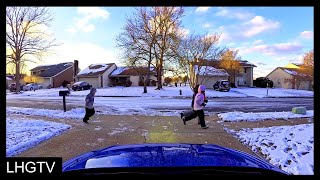 LHGTV // Short Drive Around Town // Snowy //