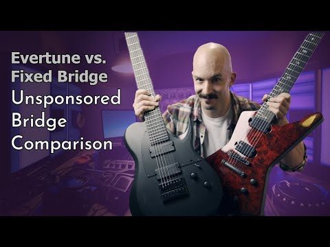 Evertune vs Fixed Bridge | Which is Better for You? | 7 String Guitar | Bridge Gear Review