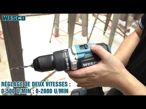 FRWS2319 1 WESCO Perceuse à Percussion sans Fil
