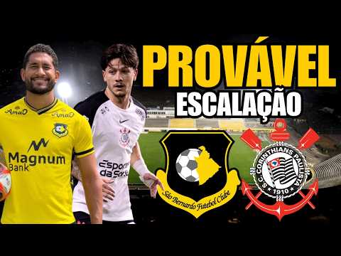 Corinthians' alternative lineup for the final round of the Paulista Championship! Probable starti...