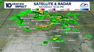 Tracking storms moving through central Ohio | Live radar