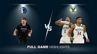 Luka Doncic | Giannis Antetokounmpo, Damian Lillard | Dallas Mavericks vs Milwaukee Bucks | RECAP |