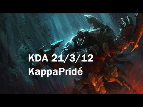 KappaPridé OTP RENGAR Jungle - Patch 7.24 EUW Ranked