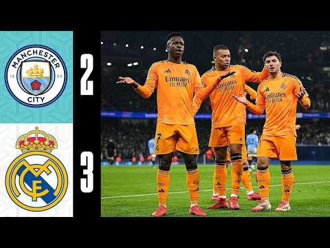 Manchester City 2-3 Real Madrid  | All Goals & Highlights | LATE DRAMA 😱