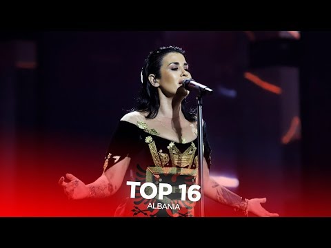 Albania in Eurovision - My Top 16 (2004-2019)