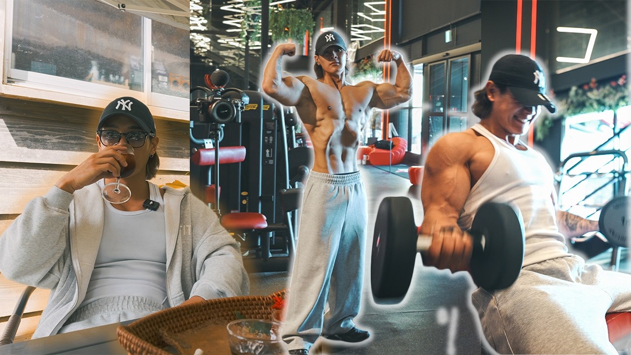 [ Vlog ] 背中の日 | 穴場カフェ | 沖縄